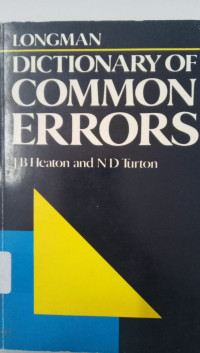 Dictionary Of Common Errors