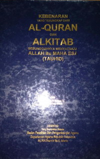 Kebenaran Yang Terungkap Dari Al-quran Dan Alkitab