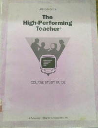 The High-Performing Teacher