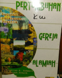 Pedoman Penerapan Praktis:Pertumbuhan Gereja Alamiah