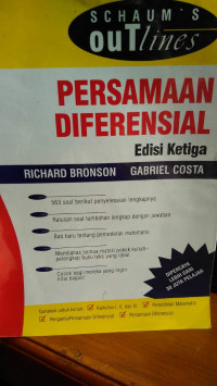 Persamaan Diferensial