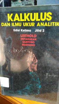 Kalkulus Dan Ilmu Ukur Analitik