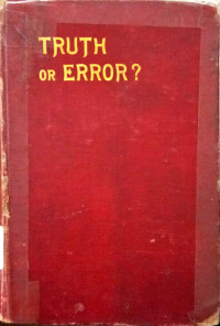 Truth or Error?