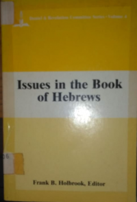 Issues in the book of hebrews