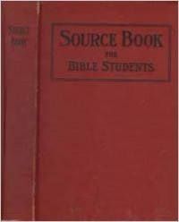 Source Book for Bible Students