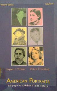 American Portraits : Biographies In United States History