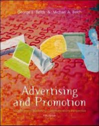 Advertising and Promotion: An Integrated Marketing Communications Perspective