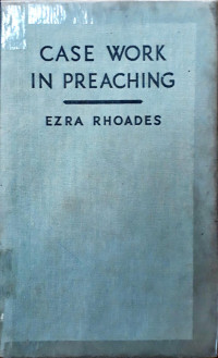 Case Work in Preaching