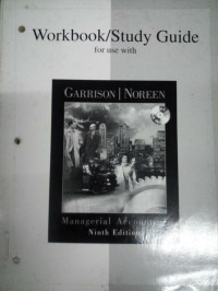 Workbook/Study Guide for use with Managerial Accounting