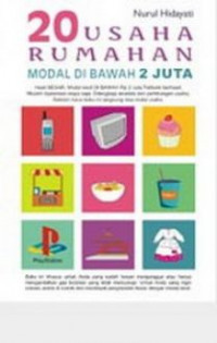 20 USAHA RUMAHAN:MOdal di Bawah 2 juta