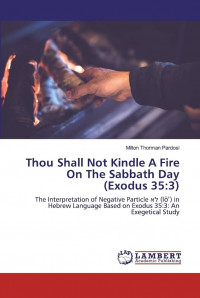 thou shall not kindle a fire on the sabbath day (exodus 35:3)
