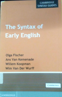 The Syntax of Early English