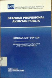 Standar Profesional Akuntan Publik : Standar Audit 210