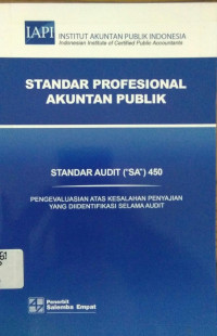 Standar Profesional Akuntan Publik : Standar Audit 450