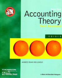 Accounting Theory:teori akuntansi buku 2