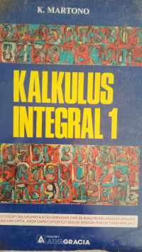 Kalkulus Integral 1