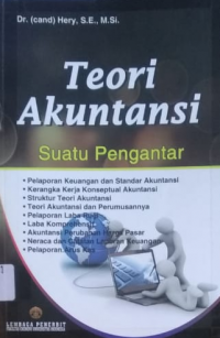 Teori akutansi: Suatu pengantar