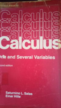 Calculus: One And Several Variables