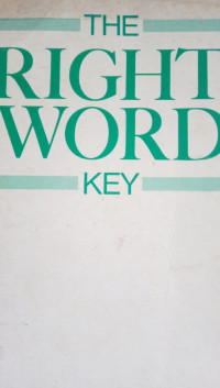 The Right Word : Key