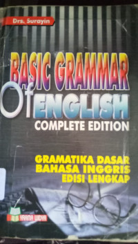 Basic Grammar Of English Complete Edition
