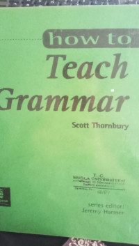 How To Teach Grammar