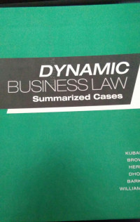 Dynamic Business Law Summarized Cases