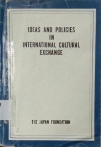 Ideas And Policies In International Cultural Exchange