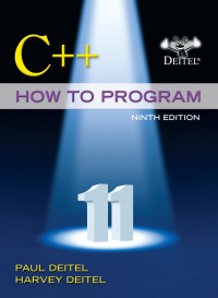 C++  How To Program