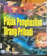 Pajak Penghasilan Orang Pribadi