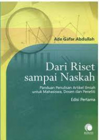 Dari Riset Sampai Naskah