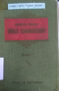 Bible Commentary vol.1