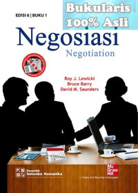 Negosiasi Negotiation Buku 1