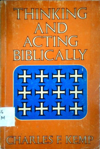 Thinking and Acting Biblically