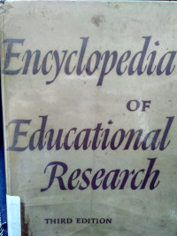 Encyclopedia Of Educational Research