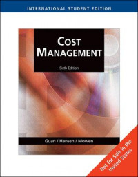 cost Management (International Student Edition)