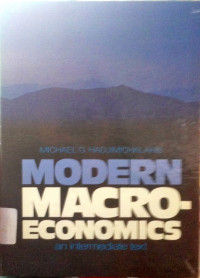 Modern Macro-Economics an Intermediate Text