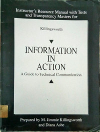 Information in Action: A Guide to Technical Communication