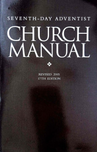 Seventh-Day Adventist Church Manual