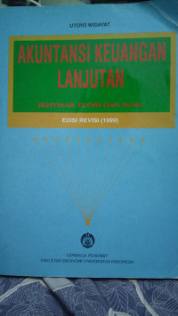 Akuntansi Keuangan Lanjutan Ikhtisar Teori Dan Soal