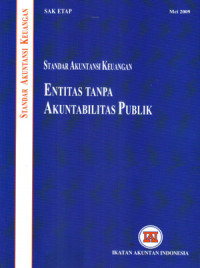 Standar Akuntansi Keuangan Entitas Tanpa Akuntabilitas Publik