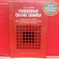 Pendidikan Orang Dewasa