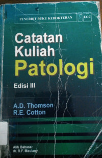 Catatan Kuliah Patologi