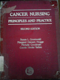 Cancer Nursing Principles And Practice