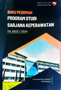 Buku Pedoman Program Studi Sarjana Keperawatan TA 2023/2024