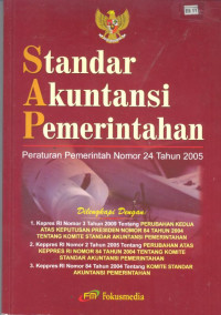 Peraturan Pemerintah Nomor 24 Tahun 2005: Standar Akuntansi Pemerintahan