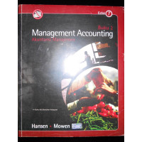 Management Accounting: Akuntansi Manajemen - BUKU 2