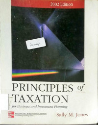 Principles of Taxation : for Business and Investment Planning