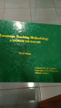 Language Teaching Methodology A Textbook For Teachers