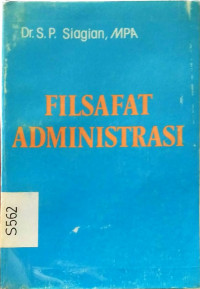 Filsafat Administrasi