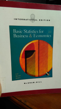 Basic Statistics For Business And Ekonomics